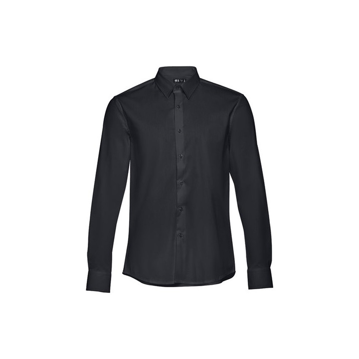 THC PARIS. Camisa popelina de manga comprida para homem