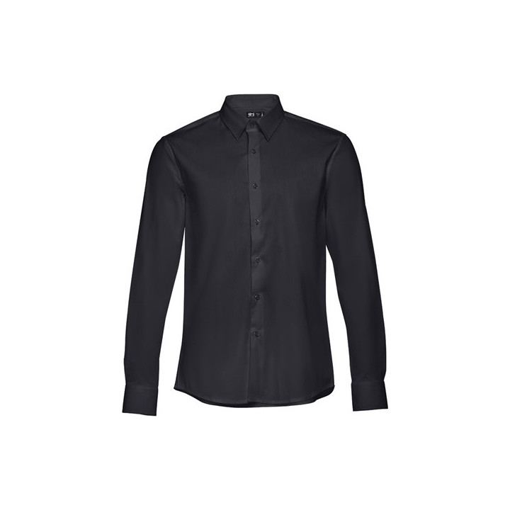 THC PARIS. Camisa popelina de manga comprida para homem