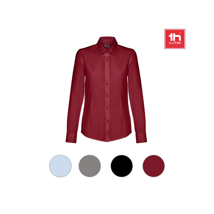 THC TOKYO WOMEN. Camisa oxford de manga comprida para senhora