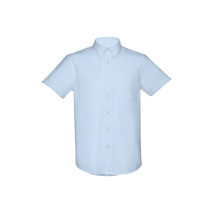 THC LONDON. Camisa oxford de manga curta para homem
