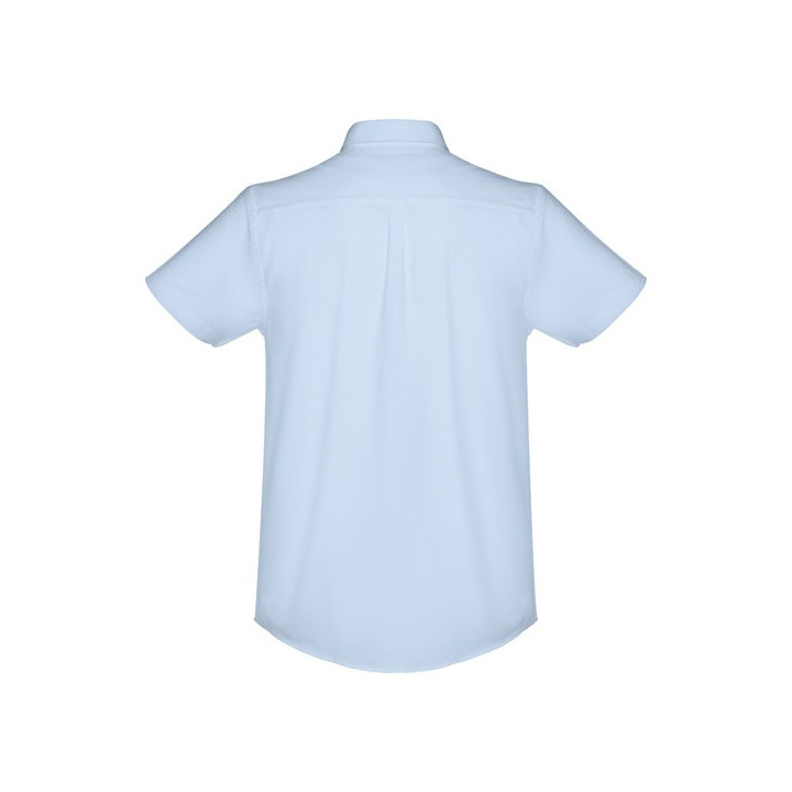 THC LONDON. Camisa oxford de manga curta para homem