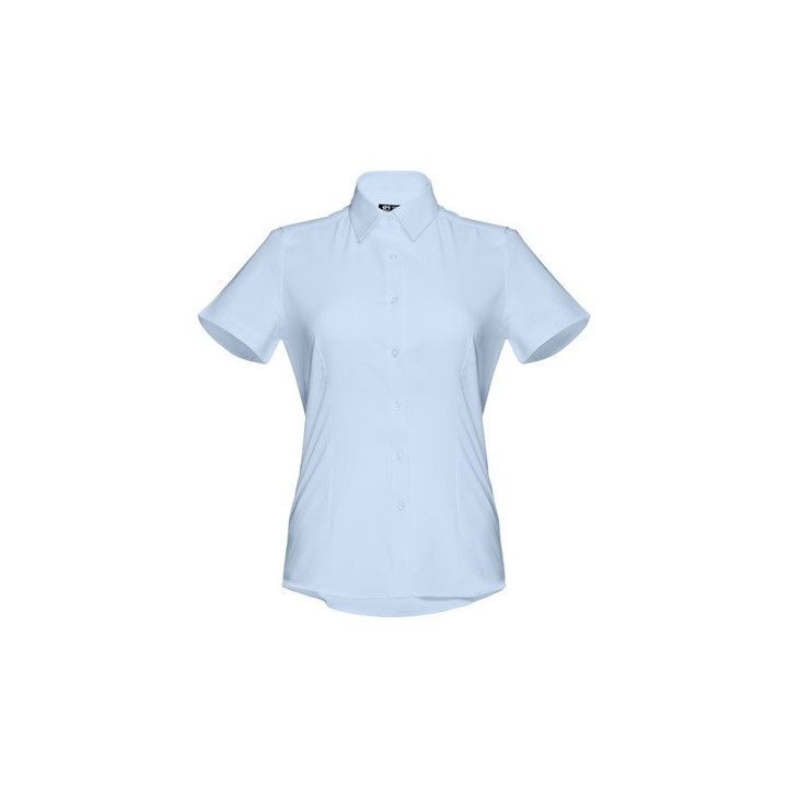 THC LONDON WOMEN. Camisa oxford de manga curta para senhora