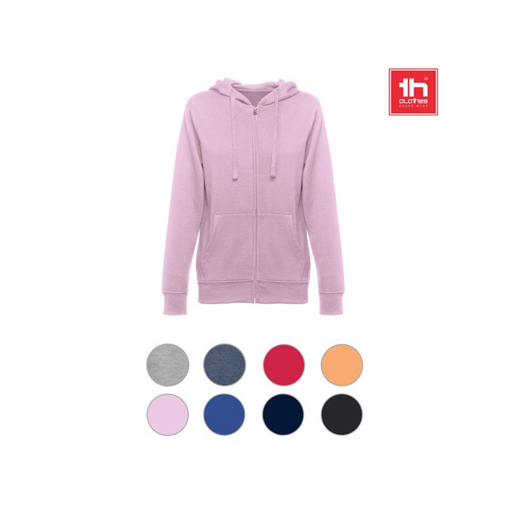 THC AMSTERDAM WOMEN. Sweatshirt para senhora em algodão e poliéster