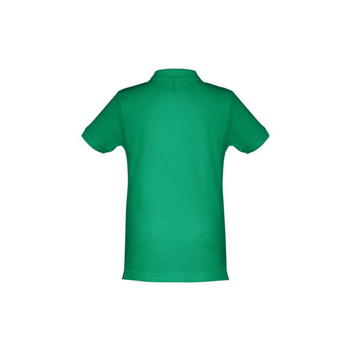 THC ADAM KIDS. Polo para criança (unissexo) de manga curta em algodão