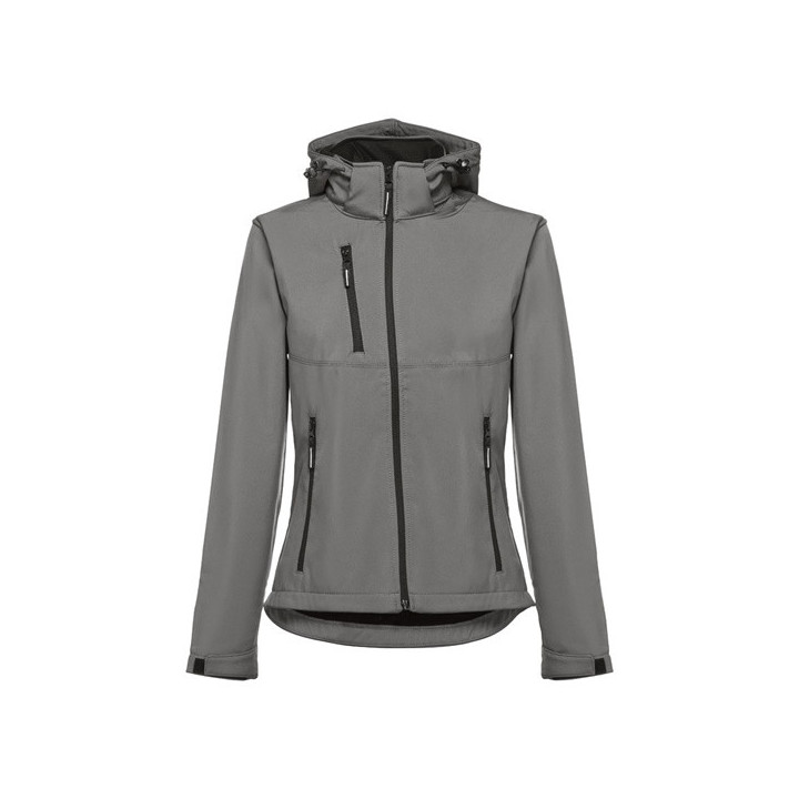THC ZAGREB WOMEN. Casaco softshell cintado para senhora