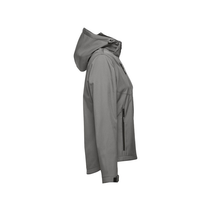 THC ZAGREB WOMEN. Casaco softshell cintado para senhora