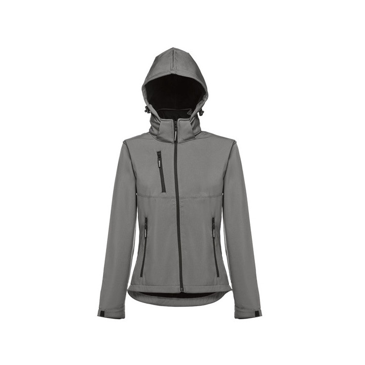 THC ZAGREB WOMEN. Casaco softshell cintado para senhora
