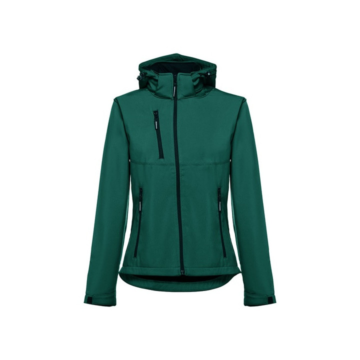 THC ZAGREB WOMEN. Casaco softshell cintado para senhora