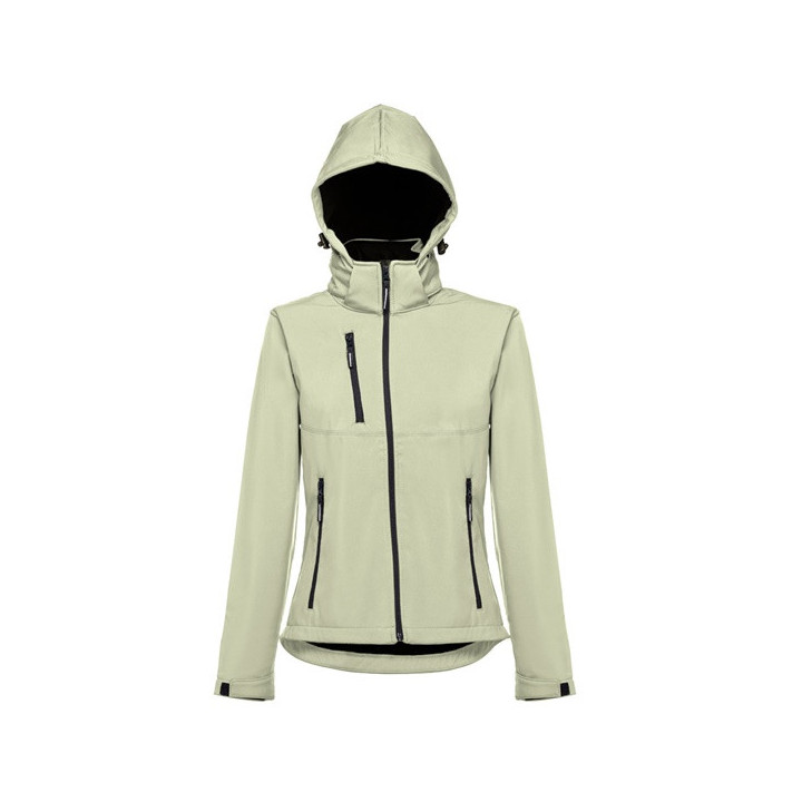 THC ZAGREB WOMEN. Casaco softshell cintado para senhora