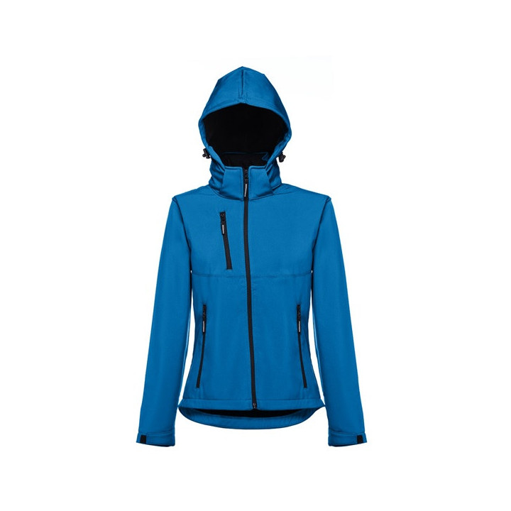 THC ZAGREB WOMEN. Casaco softshell cintado para senhora