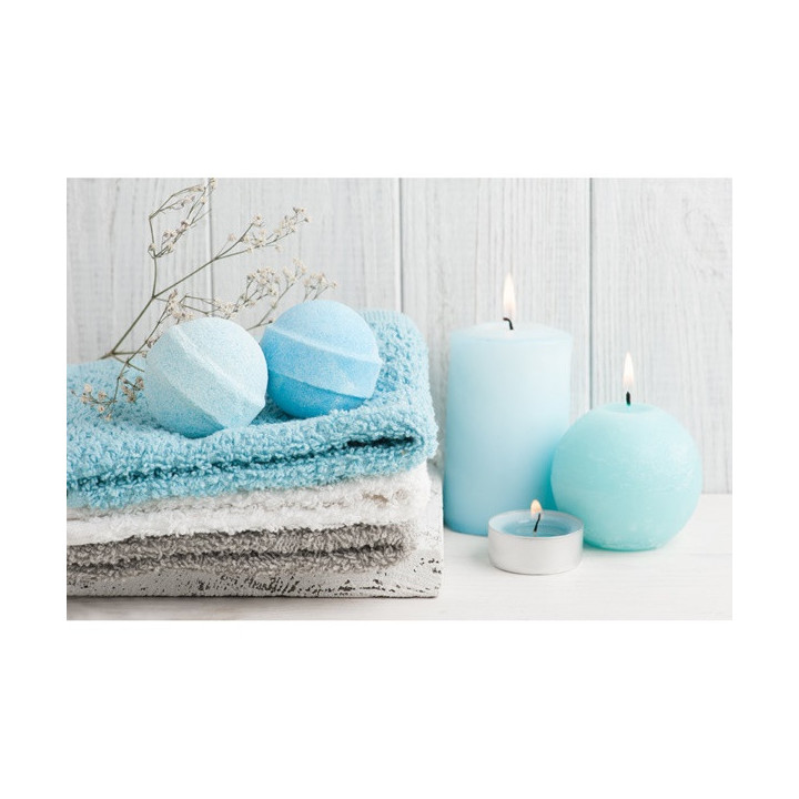 Bath Bombs Kit III. Brinquedo didático fornecido com saco de oferta em papel kraft (115 g/m²)