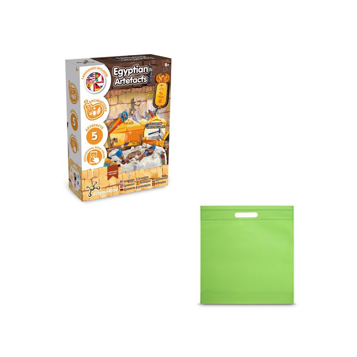 Ancient Egypt Excavation Kit IV. Jogo didático fornecido com saco de oferta em non-woven (80 g/m²)