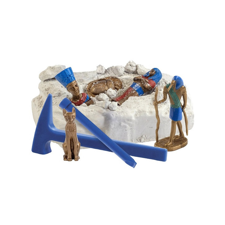 Ancient Egypt Excavation Kit V. Jogo didático fornecido com saco de oferta dobrável em 190T