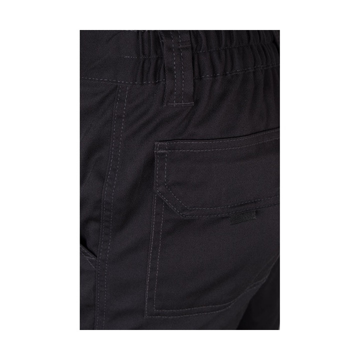 VL LUGH. Calças stretch multibolsos (240g/m²) em algodão (46%), EME (38%) e poliéster (16%)