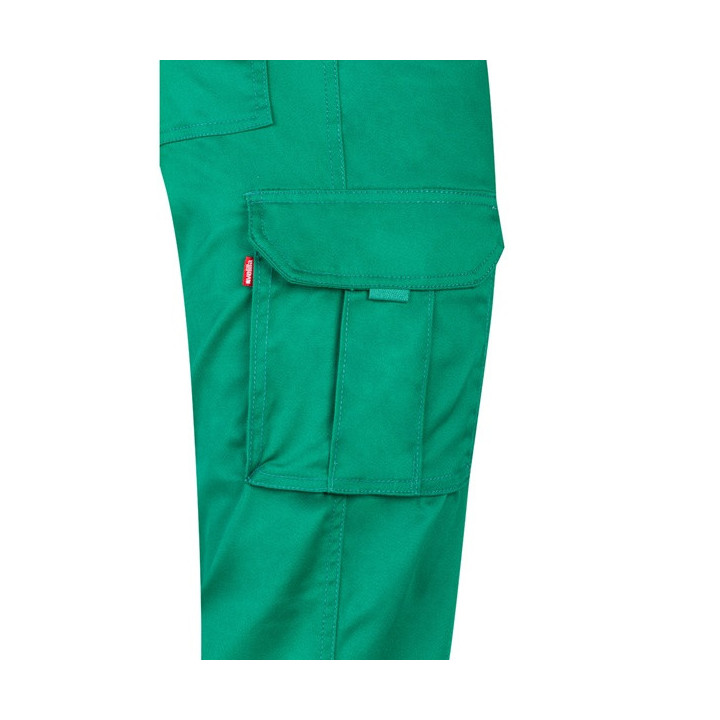 VL LUGH. Calças stretch multibolsos (240g/m²) em algodão (46%), EME (38%) e poliéster (16%)