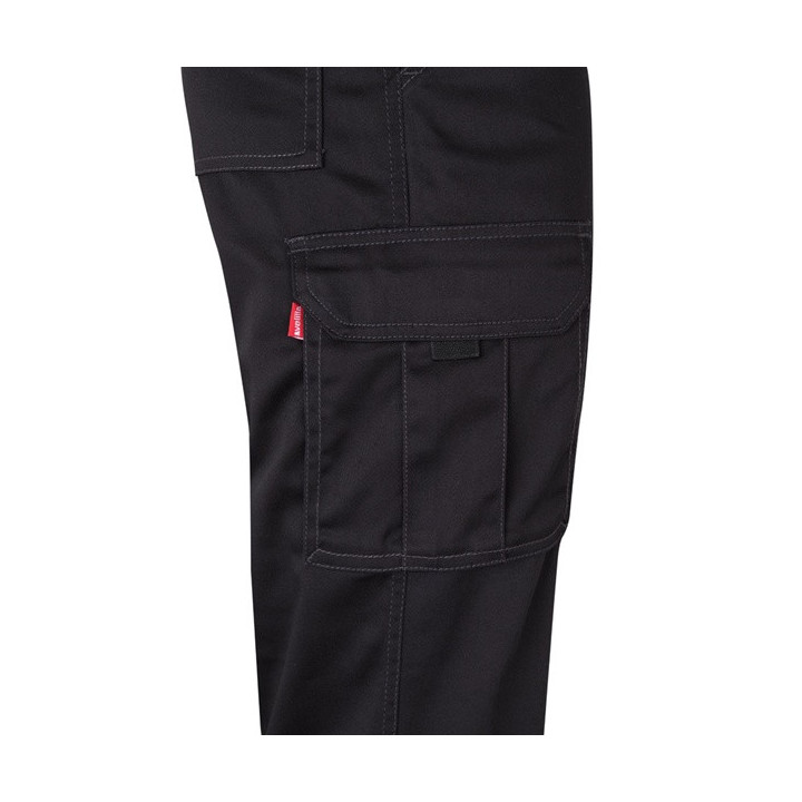 VL PAN. Calças stretch multibolsos (290g/m²), em algodão (46%), EME (38%) e poliéster (16%)