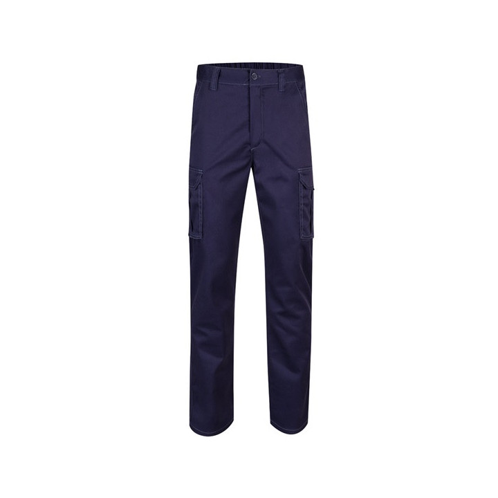 VL PAN. Calças stretch multibolsos (290g/m²), em algodão (46%), EME (38%) e poliéster (16%)