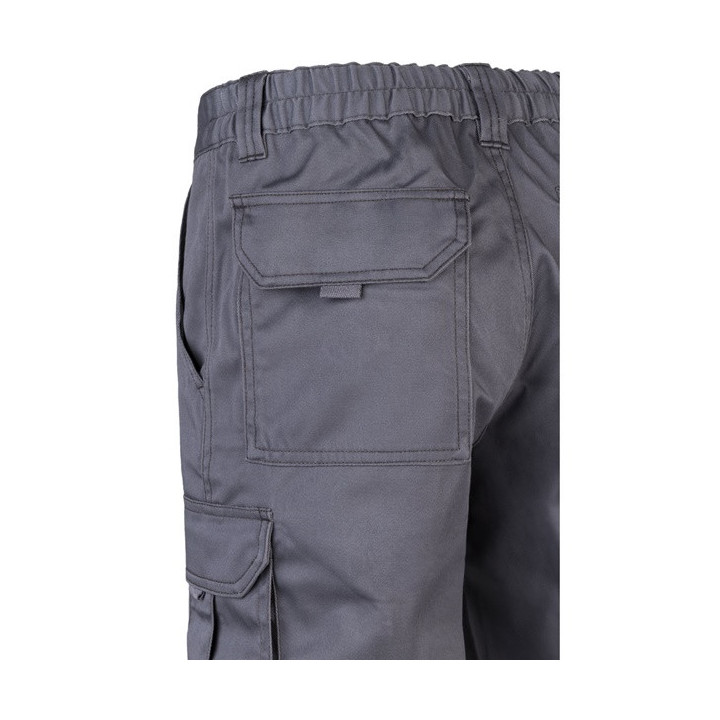 VL PAN. Calças stretch multibolsos (290g/m²), em algodão (46%), EME (38%) e poliéster (16%)