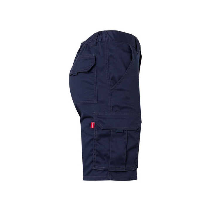 VL HEBE. Bermudas stretch multibolsos (240g/m²), em algodão (46%), EME (38%) e poliéster (16%)