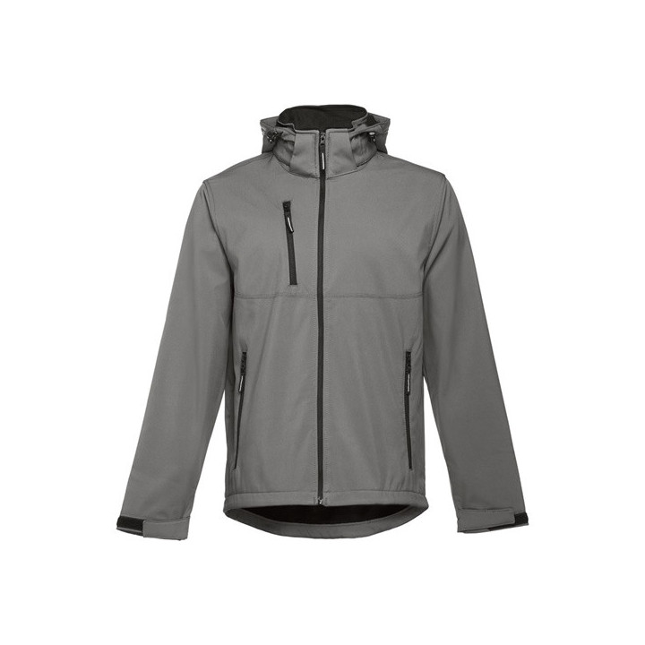 THC ZAGREB. Casaco softshell para homem em poliéster e elastano