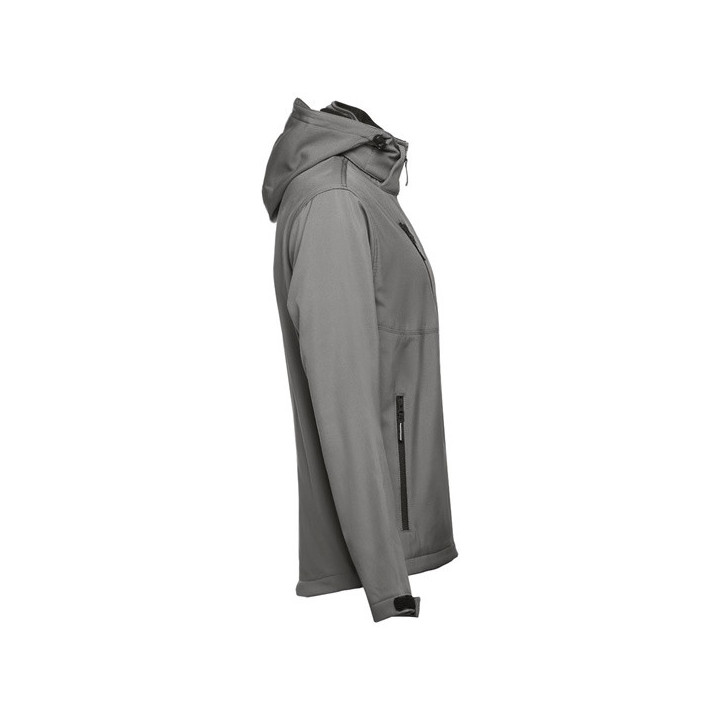 THC ZAGREB. Casaco softshell para homem em poliéster e elastano