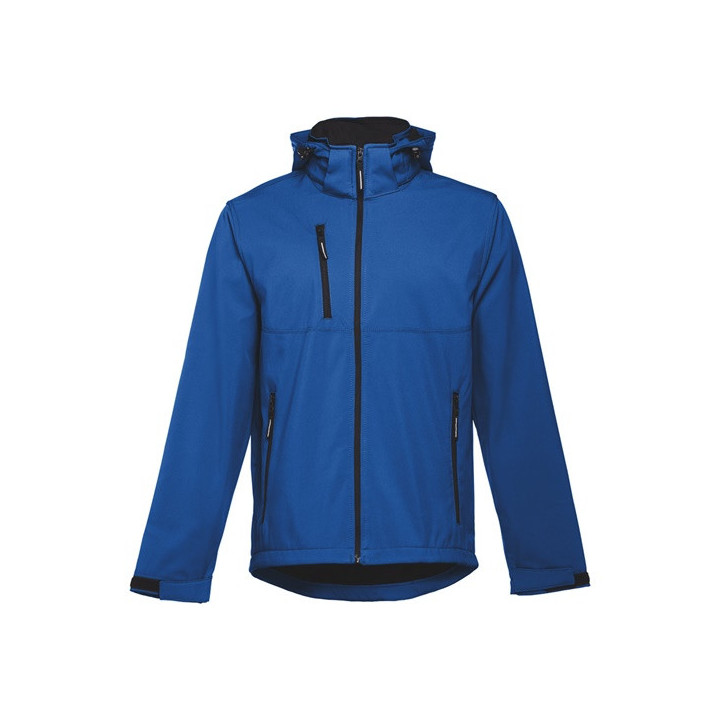 THC ZAGREB. Casaco softshell para homem em poliéster e elastano