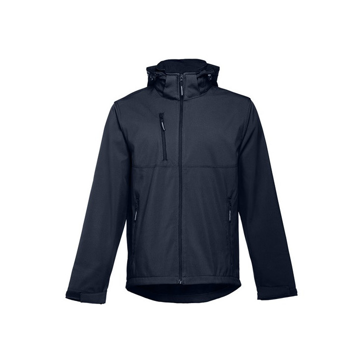 THC ZAGREB. Casaco softshell para homem em poliéster e elastano