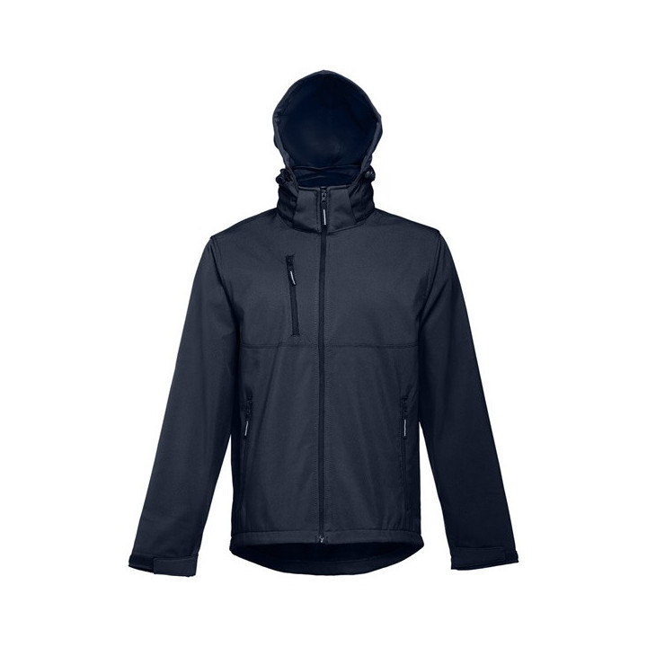 THC ZAGREB. Casaco softshell para homem em poliéster e elastano