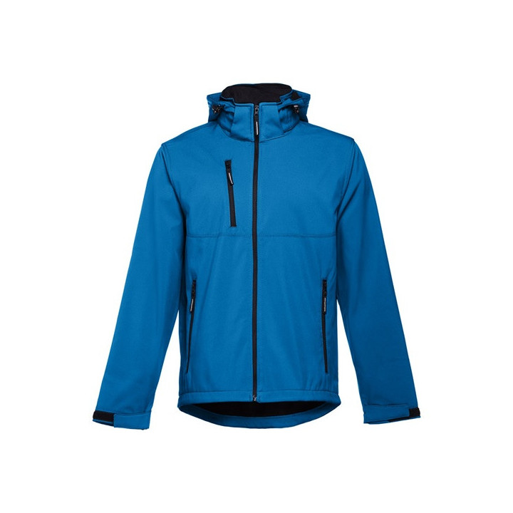 THC ZAGREB. Casaco softshell para homem em poliéster e elastano