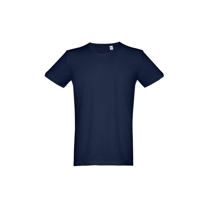 THC SAN MARINO. T-shirt de manga curta para homem em algodão penteado