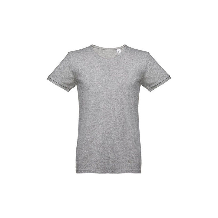 THC SAN MARINO. T-shirt de manga curta para homem em algodão penteado