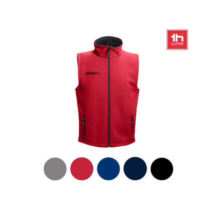 THC BAKU. Colete softshell unissexo