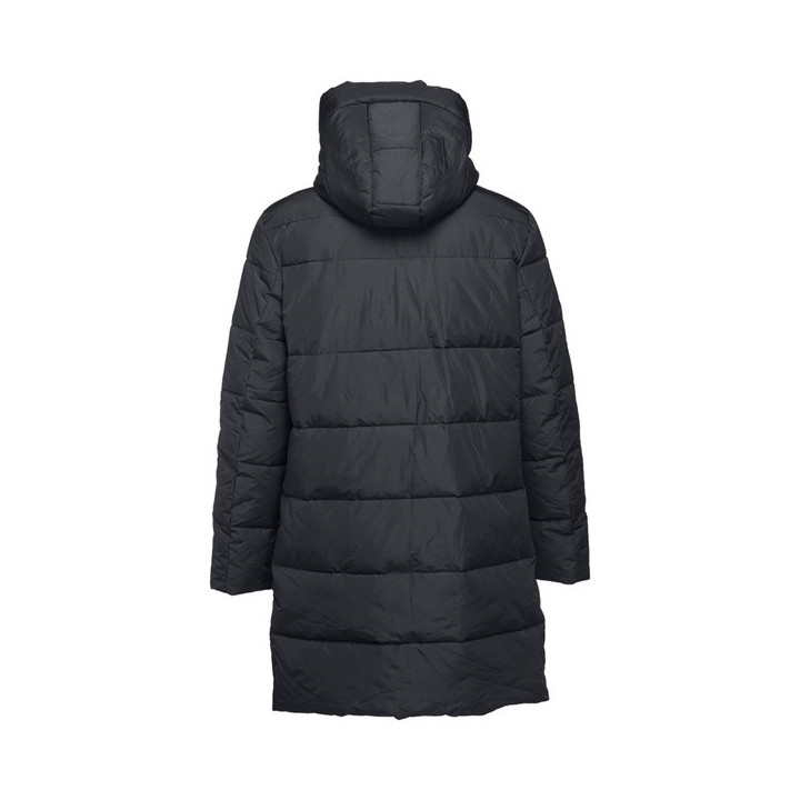 THC BRUSSELS. Parka longa unissexo acolchoada