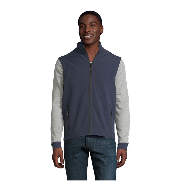 RACE BW MEN SOFTSHELL