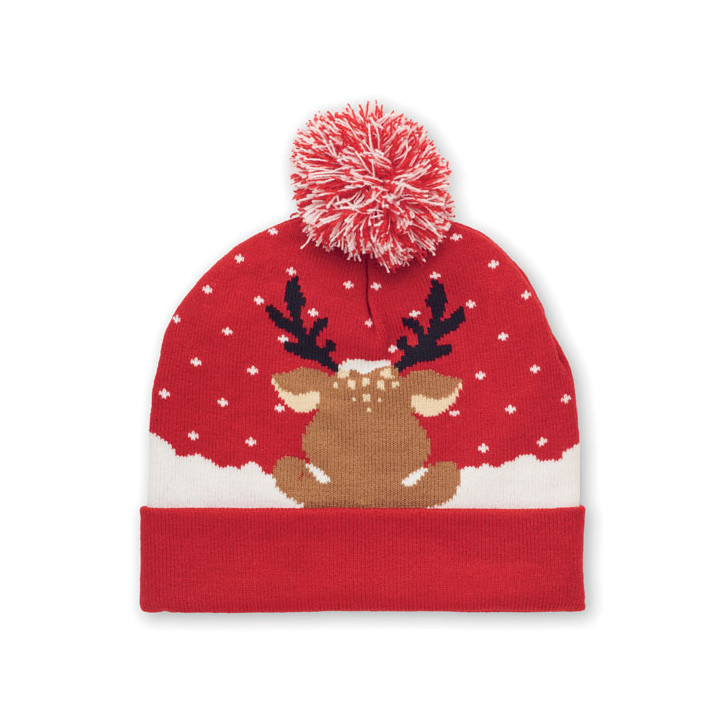 Gorro de Natal em malha