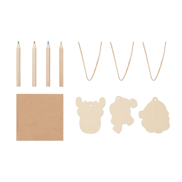 Set de desenho figuras Natal
