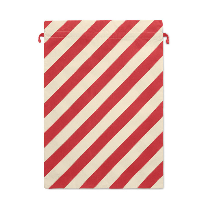 Saco algodão grande Pai Natal