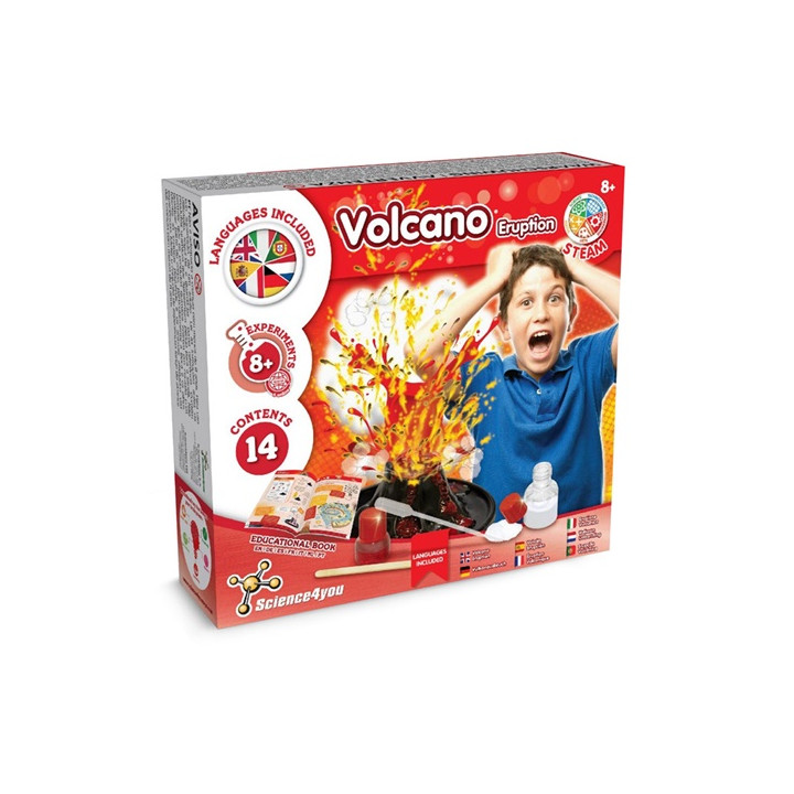 VOLCANIC ERUPTION GAME. Jogo didático para crianças