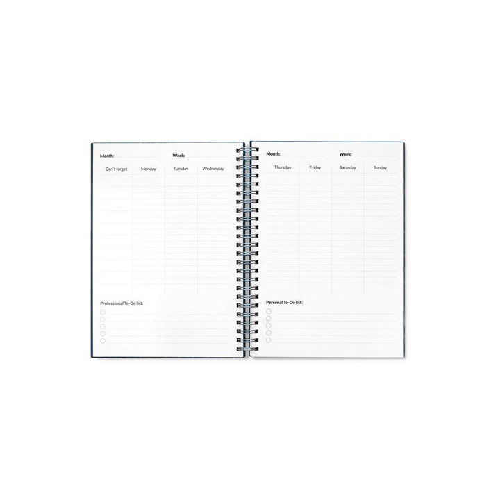 STARTER KIT INFINITE PLANNER A5. Kit composto um "Infinite Diary", kit de limpeza, marcador e suporte de marcador