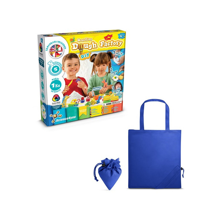 Modeling Dough Factory Kit II. Jogo didático fornecido com saco de oferta dobrável em 190T