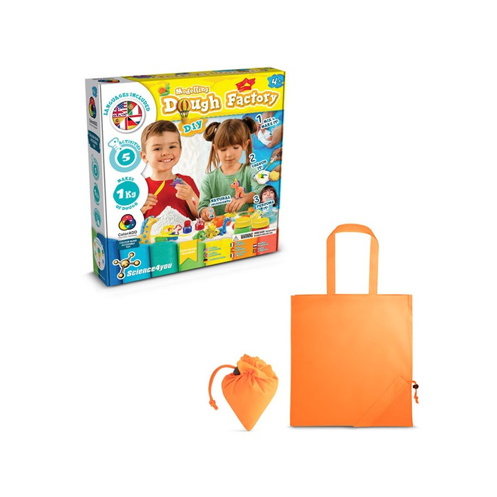 Modeling Dough Factory Kit II. Jogo didático fornecido com saco de oferta dobrável em 190T