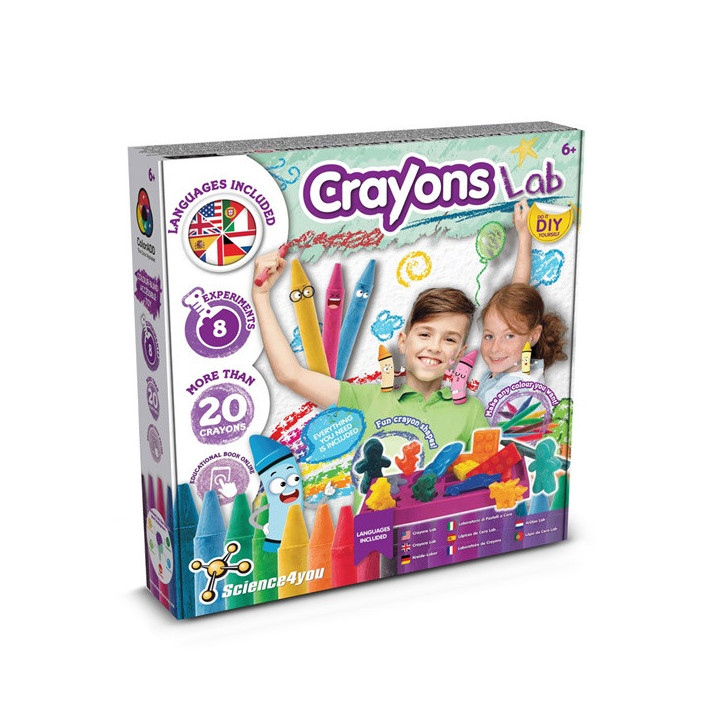 Crayon Factory Kit III. Jogo didático fornecida com saco de oferta em papel kraft (100 g/m²)