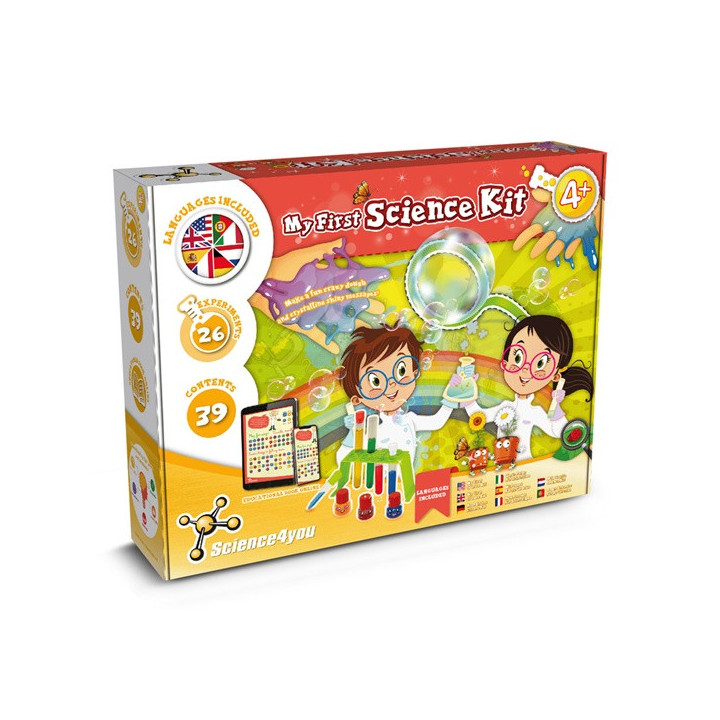 My First Science Kit II. Brinquedo didático fornecida com saco de oferta em papel kraft (100 g/m²)