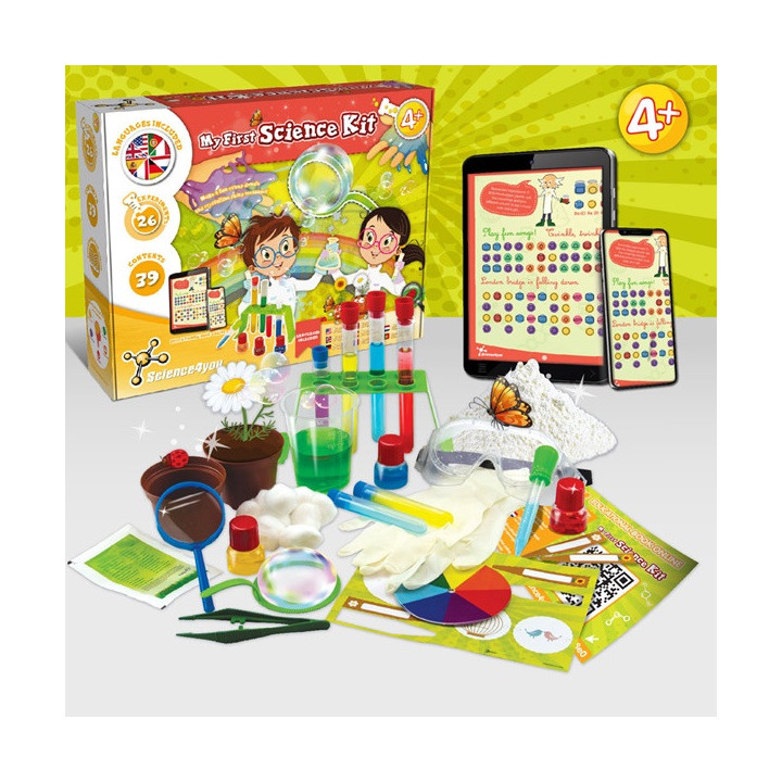 My First Science Kit II. Brinquedo didático fornecida com saco de oferta em papel kraft (100 g/m²)