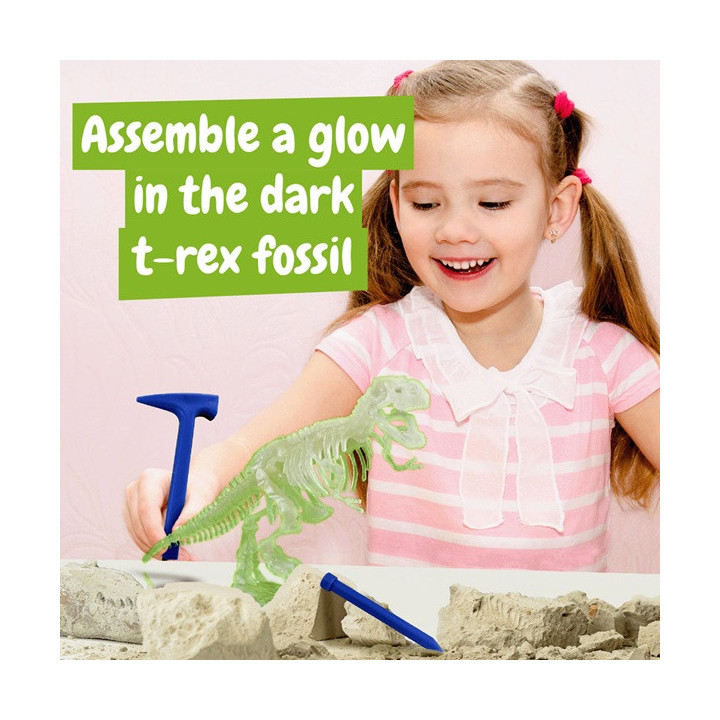 Fossil Excavation Kit I. Jogo didático para crianças