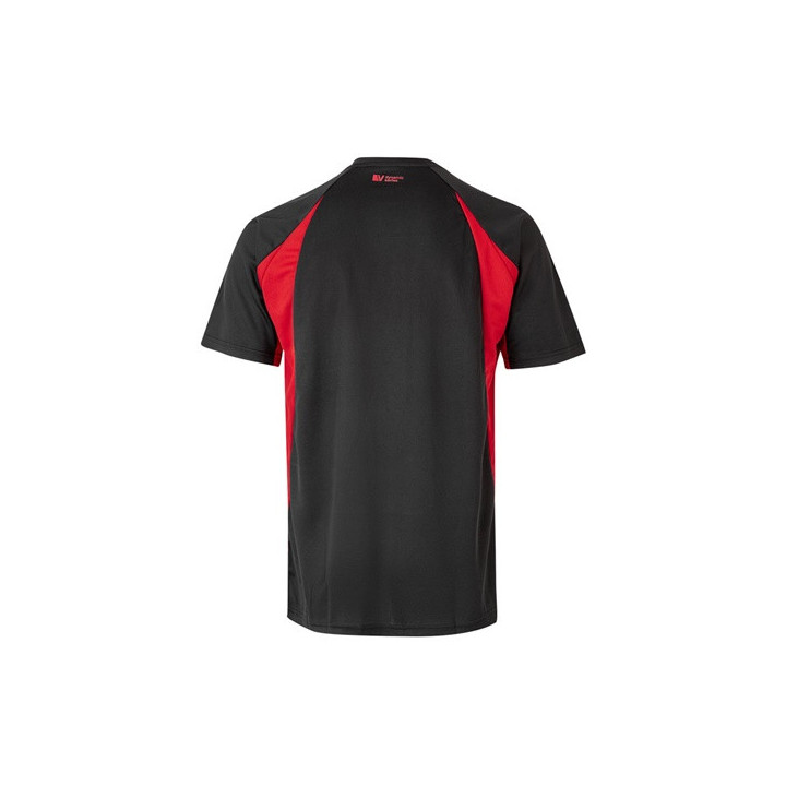 VL SLAYER. T-shirt técnica bicolor bird-eye (160g/m²), em poliéster (100%)
