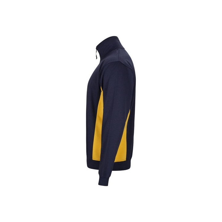 VL SVAROG. Sweatshirt de felpo bicolor (260g/m²), em poliéster (65%) e algodão (35%)