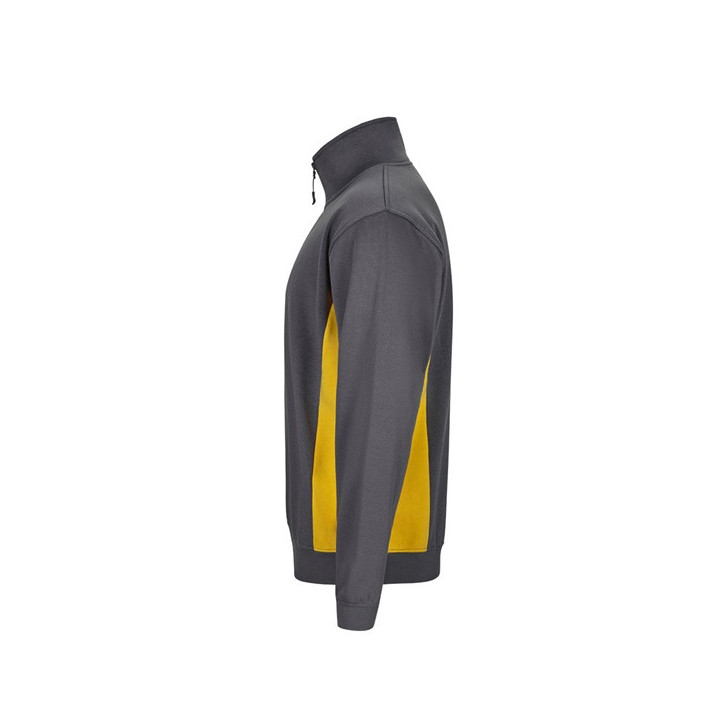VL SVAROG. Sweatshirt de felpo bicolor (260g/m²), em poliéster (65%) e algodão (35%)