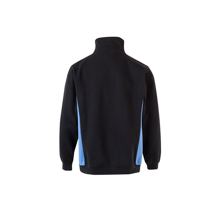 VL SVAROG. Sweatshirt de felpo bicolor (260g/m²), em poliéster (65%) e algodão (35%)