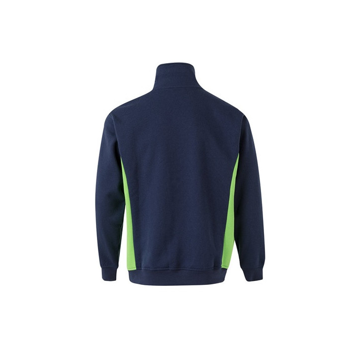 VL SVAROG. Sweatshirt de felpo bicolor (260g/m²), em poliéster (65%) e algodão (35%)